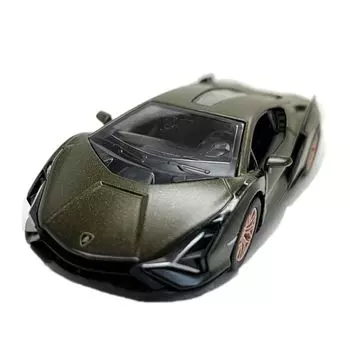 1:40 lamborghini Cyan green KINSMART мини-автомобиль с инерционным механизмом