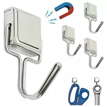 1-40 шт. Многоцелевые крючки для хранения Сильные магнитные крючки Домашние крючки для хранения на кухне Крючки для хранения ключей Крючки для хранения в ванной