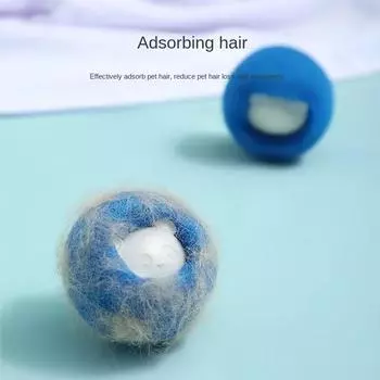 1-40pcs/Set Laundry Ball Kit Reusable Washing Machine Hair Remover BallCleaning Lint Fuzz Pet Hairs Clothes Household Product