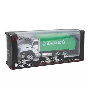 1:42 Модель автомобиля Американский санитарный мусоровоз сплав инерционный автомобиль игрушка детский подарок № 1