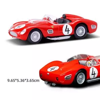 1:43 1959 250 Testa Rossa Racing Sport Модель литого металлического автомобиля