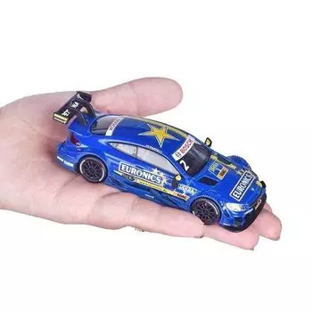 1:43 Blue DTM AMG C63 #2 Гоночная спортивная модель литого под давлением металлического автомобиля BN