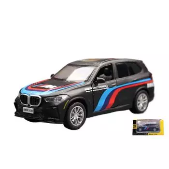 1/43 BMW X5 M игрушечная модель автомобиля для детей CCA Welly Sport SUV миниатюрная модель со свободными колесами и инерционным механизмом литая литая коллекция из сплава подарок для мальчиков