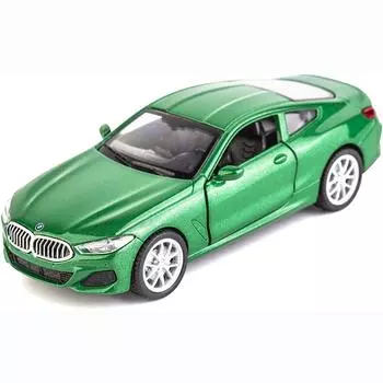 1:44 масштаба M850I, литая под давлением модель автомобиля из сплава, игрушечная модель автомобиля, мини-автомобиль с откатным механизмом для детей и взрослых, подарочная коллекция 1/44-11.4x4.8x3.4cm зелёный