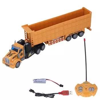 1:48 масштаб RC Semi Truck Toy High Simulation Remote Control Carrier Transport Truck для детей