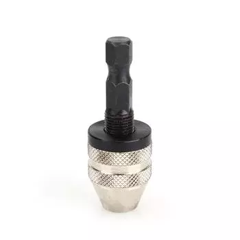 1/4\\\ 0,3~3,6 мм бесключевой патрон для сверла с шестигранным хвостовиком, адаптер-конвертер