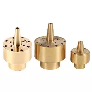 1/4\\\\\\\\\\\\\\\ / 1/2\\\\\\\\\\\\\\\ / 3/4\\\\\\\\\\\\\\ Латунная колонна Садовый пруд Фонтан Водяная насадка Спринклер Распылитель Золото 1/4