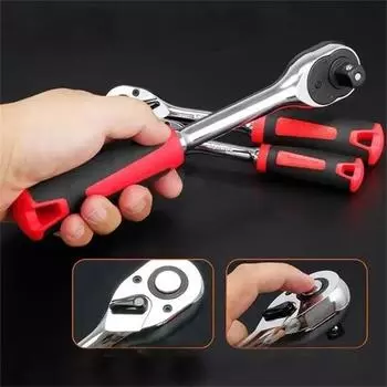 (1/4 ,3/8 ,1/2 ) 12pcs Ratchet Wrench Sleeve Kit Car Repair Tools Hand Tool Multiple Sockets Portable DIY Auto Repair Tools