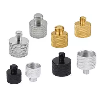 1/4 3/8 дюйма в 5/8 дюйма винт для перехода на микрофонную стойку аксессуары для штатива микрофонная стойка адаптер микрофонная резьба адаптер