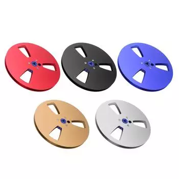 1/4 7-дюймовая пустая катушка с лентой, открытая катушка, звуковая лента, пустая катушка, часть машины для открытия катушки для TEAC для ReVox S Black