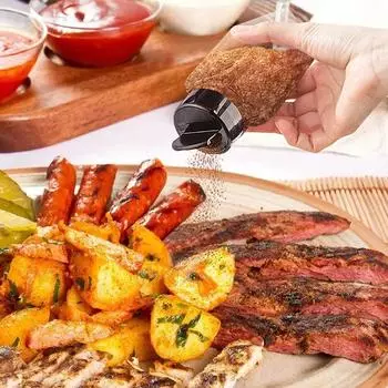 1/4/8/10 шт. банок для специй солонка и перечница банка для приправ органайзер для специй пластиковый приправа для барбекю кухонный гаджет инструмент 10PCS