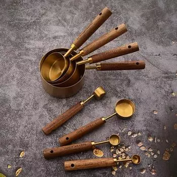 1/4/8 шт. Набор мерных ложек из нержавеющей стали, многофункциональная кухонная утварь, портативные прочные кухонные гаджеты, ложка для приправы и выпечки