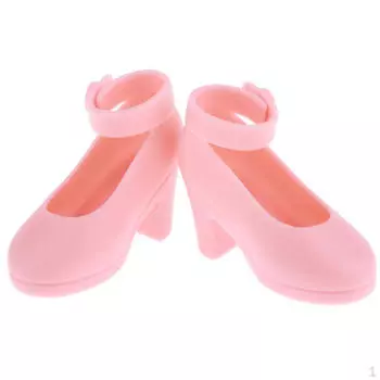 1/4 BJD куклы обувь для ночи Лолита ремень на щиколотке аксессуары на высоком каблуке розовый