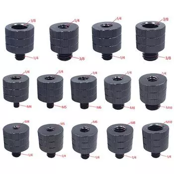 1/4 до M4 M5 M6 M8 M10 Винт с наружной и внутренней резьбой Винт для крепления адаптера преобразователя