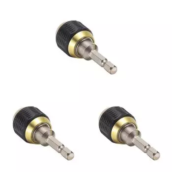 1/4 дюйма, 50 мм, шестиугольный хвостовик, быстроразъемные адаптеры для сверл для палубы