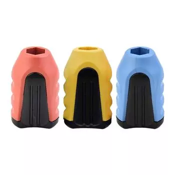 1/4-дюймовая отвертка с магнитным кольцом, размагничивающим устройством красный