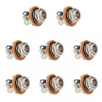 1/4-дюймовый гитарный штекер, 2-проводной моно-разъем для электрогитары, бас-гитары