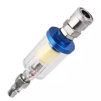 1/4-дюймовый резьбовой распылитель воздушный компрессор инструмент воздушный масло водоотделитель фильтр комплект водоотделитель прозрачная покраска влагоотделитель