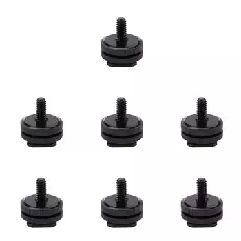 1/4-дюймовый винт для крепления штатива к вспышке камеры адаптер горячего башмака для камеры