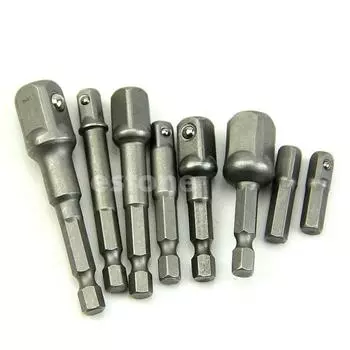 1/4 Электродрель-бита с шестигранным гнездом, адаптер-удлинитель для ключа