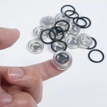 1/4 комплект смотрового стекла и прокладки 18 мм главный тормозной цилиндр резервуар для мотоцикла, скутера, мотоцикла, детали мотоцикла, модифицированный