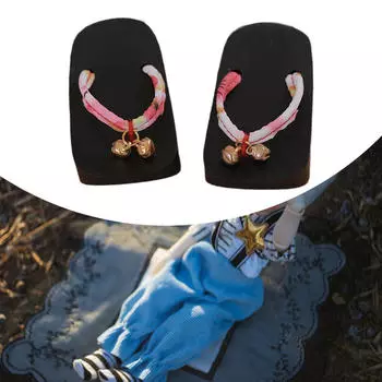 1/4 Кукольная фигурка Обувь Женская обувь Мода Универсальный стиль Цветочные тапочки Женские сандалии