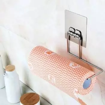 1/4 шт., держатель для кухонной бумаги, крючок для хранения полотенец, держатель для туалетной бумаги, подставка для полотенец, стойка для хранения, держатель для салфеток, органайзер для ванной комнаты