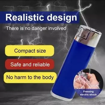 1/4 шт. игрушка-розыгрыш с электрошокером, безопасный гаджет для розыгрышей с электрошоком, сюрприз для друзей, не представляющий опасности возгорания, инструмент для розыгрышей с электрошоком