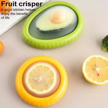 1/4 шт. Контейнеры для хранения фруктов и овощей для холодильника Onion Saver, многоразовый держатель для консервных банок, сохраняющий свежесть, портативное хранилище продуктов питания для