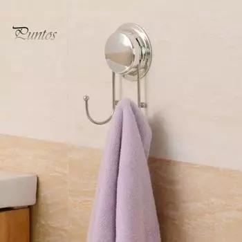 1/4 шт. крючки на присосках для ванной комнаты прочные несущие водонепроницаемые простые в установке крючки для хранения полотенец без сверления 1pc белый