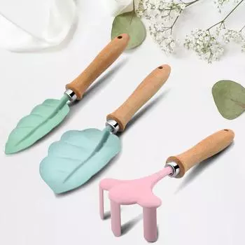 1/4 шт. маленький садовник детский садовый инструмент лопата грабли вилка маленькая лопата набор граблей двор Fork