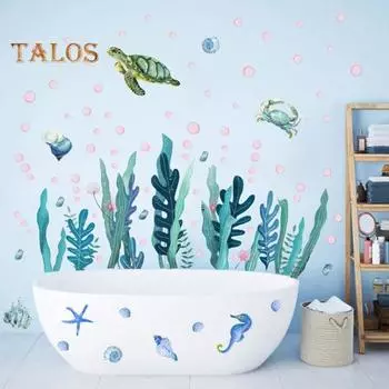 1/4 шт. Наклейка для декора стен ПВХ DIY Водонепроницаемый привлекательный домашний декор для гостиной Наклейка на стену обустройство дома 1pc