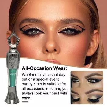 1/4 шт. пудра подводка для глаз 4 цвета долговечный натуральный южноафриканский египетский стиль женский карандаш для глаз темно-синий