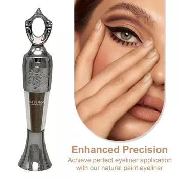 1/4 шт., пудра, подводка для глаз, 4 цвета, долговечная, натуральная, южноафриканская, в египетском стиле, женская подводка для глаз, карандаш для девочек, инструменты для макияжа глаз