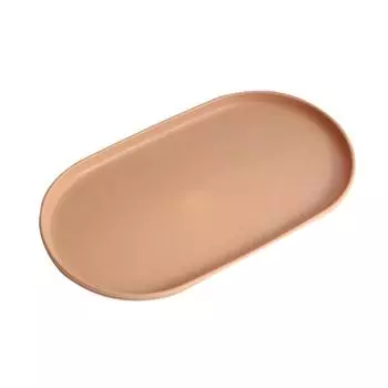 1/4 шт японский пластиковый поднос для кофе овальные подносы для еды тарелка для десерта конфеты поднос для чая Гунфу кухонные принадлежности