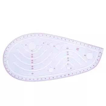 1/4 шт швейная линейка одежда мода линейка криволинейные линейки градуировки швейные инструменты для шитья пошива одежды выкройка своими руками