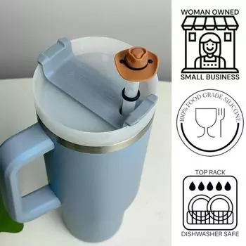 1/4 шт. соломенная крышка в форме шляпы, силиконовая соломенная крышка, пыленепроницаемая соломенная заглушка, аксессуары для стакана для дома 1pc