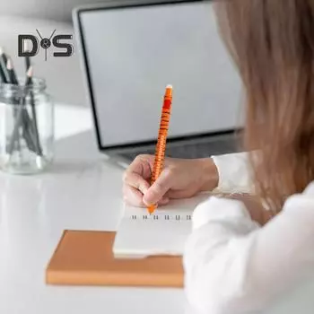 1/4 шт. стираемые гелевые ручки с 0,7 мм стержнем в форме мультяшных животных, гладкие пишущие чернила, чувствительные к температуре, стираемые нейтральные ручки A