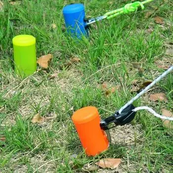 1/4 шт., уличные фонари для палаток, необходимое снаряжение для кемпинга, водонепроницаемые, легко прикрепляемые мини-размеры, светодиодные фонари для палаток с батарейным питанием лимонно-желтый