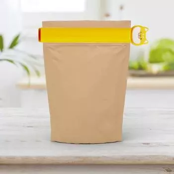 1/4 шт. уплотнительные зажимы для хранения продуктов, многоразовый зажим для сумки, герметик, предотвращает попадание влаги, дизайн зажимов для животных, кошек, щенков, кухонный инструмент