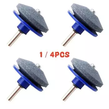 1/4 шт. Устойчивый шлифовальный камень, электрическая точилка для ножей, ветряная газонокосилка, износоустойчивая роторная дрель, резак, газонокосилка, шлифовальная головка, инструмент