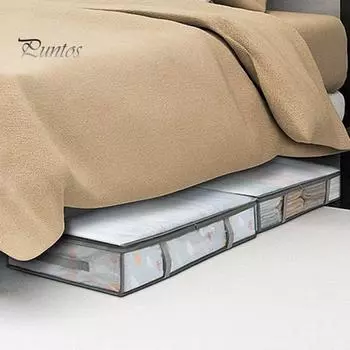 1/4 шт. влагонепроницаемые сумки для хранения одежды с укрепленными ручками прозрачный дизайн легкая идентификация двойная молния сумки для хранения одежды 4pcs