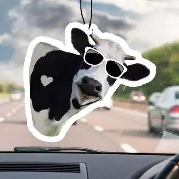 1/4 шт. забавная автомобильная ароматерапия автомобильный ароматизатор духи освежитель воздуха для автомобиля зеркало салонные аксессуары подвеска розетка для духов чёрный