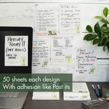 1/4 шт. забавный блокнот для записей плотная бумага гладкие пишущие цветные страницы чернилостойкий график A