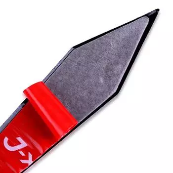 1/4 шт. Защитная наклейка от царапин на кузов автомобиля, бампер, защита от столкновений, резиновая полоска для защиты кромки зеркала заднего вида