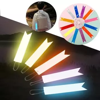 1~4 шт. Защитная светоотражающая сумка с использованием передовой технологии отражения, защита от солнца, светоотражающий водонепроницаемый материал, подвеска для рюкзака