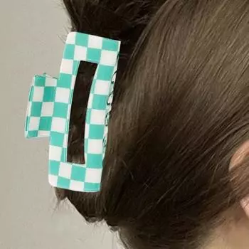 1/4 шт женские заколки для волос с сильной фиксацией, узор в клетку, заколки для волос, универсальные решетчатые аксессуары для волос
