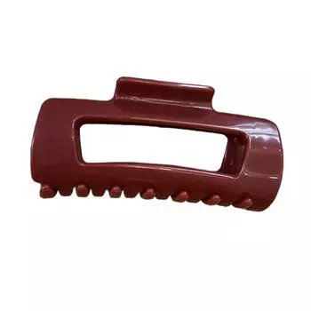 1/4 шт. Женский зажим для волос, мягкий силиконовый, с нескользящими зубцами, заколка для волос на затылок, геометрической формы, не давит, шпилька для волос