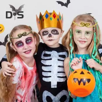 1/4 шт. Золотой обруч Укуна 1:1 Масштаб Взрослые Король Обезьян Резная Головная Повязка Сплав Кольцо Золотая Ворона Значок Цепь Колокольчик Комплект Игровая Периферия Коллекционный Подарок C