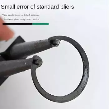 1/4pcs Circlip Pliers Kit Internal External Ring Remover Installation Tool Straight/Curved Jaw Tip Precision Spring Loaded Tool